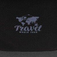 Рюкзак універсальний TRAVEL Чорно-синій (2000901560441A)(SC)  Фото №2