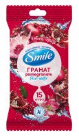 Серветка волога SMILE 42224922 Daily Гранат 15 шт. (4820048481977A)