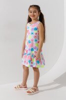 Сарафан для девочки DIFA 3544-18 128 см Белый  Фото №2