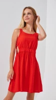 Сарафан для девочки LAWA GTC02319 134 см Красный  Фото №0
