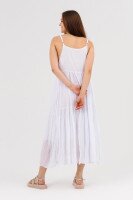Сарафан однотонный женский 71902 One size Белый (2000990508539S)  Фото №2