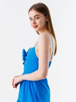 Сарафан однотонный женский TD230714 XS Электрик (2000990334299S)  Фото №4