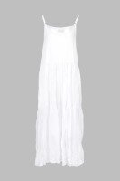 Сарафан однотонный женский 71902 One size Белый (2000990508539S)  Фото №4