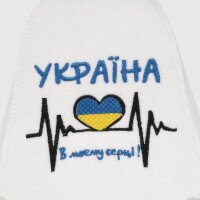 Шапка для сауны COTTONHILL Украина Белый (2000990279101A)  Фото №1