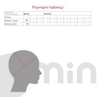 Шапка чоловіча ES-003-4 One Size Темно-сірий (2000990788733W)  Фото №3