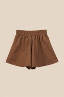 Купить Шорты трикотажные однотонные женские LAWA WBC02410 S Мокко Артикул: 2000990691637 Миниатюра фотографии № 9