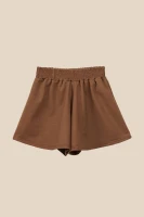 Купить Шорты трикотажные однотонные женские LAWA WBC02410 XS Мокко Артикул: 2000990691620 Миниатюра фотографии № 9