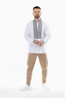 Штани Boyfriend однотонні чоловічі 5883 29 Бежевий (2000989683810D)  Фото №2