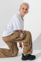 Штани однотонні для хлопчика Yekipeer C76 122 см Коричневий (2000990523136D)(SC)  Фото №1