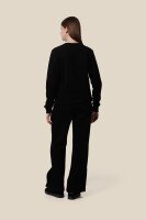 Брюки палаццо однотонные женские LAWA WTC02338 XL Черный  Фото №3