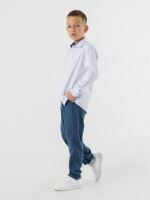 Брюки с узором для мальчика Pitiki 751-1 152 см Синий (2000990522979S)(SC)  Фото №1
