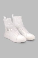 Силиконовые бахилы от дождя 158 40-41 Белый (2000990412515A)  Фото №3