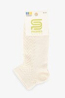 Шкарпетки для дівчинки Premier Socks 15Д-4А 22-24 Молочний  Фото №4