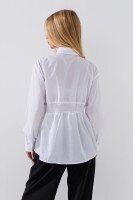 Сорочка однотонна для дівчинки Vio Faloni 3302 146 см Білий (2000990494979D)(SC)  Фото №3