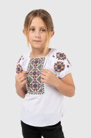 Сорочка вишиванка для дівчинки КОЗАЧЕК РОКСОЛАНА 104 см Різнокольоровий (2000989824985S)(SC)  Фото №0