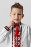 Рубашка вышиванка для мальчика КОЗАЧЕК ОРЕСТ 122 см Красный (2000990029881D)(SC)  Фото №1