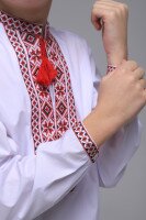 Сорочка з вишивкою для хлопчика КОЗАЧЕК КОЗАК 98 см Червоний (2000902346914D)(SC)  Фото №2