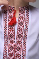 Сорочка з вишивкою для хлопчика КОЗАЧЕК КОЗАК 98 см Червоний (2000902346914D)(SC)  Фото №1