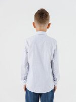 Сорочка з візерунком для хлопчика Deniz 30124 116 см Білий (2000990438577D)(SC)  Фото №2