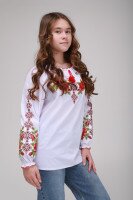 Сорочка з вишивкою для дівчинки КОЗАЧЕК ЗОРЯНА 86 см Різнокольоровий (2000902207772D)(SC)  Фото №0