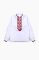 Сорочка з вишивкою для хлопчика КОЗАЧЕК КОЗАК 92 см Червоний (2000902346938D)(SC)  Фото №7