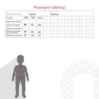 Рубашка вышиванка для девочки Козачок ОЛЬГА 152 см Розово серый  Фото №0