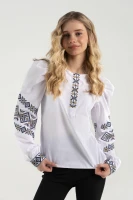 Рубашка с вышивкой для девочки СТЕФАНИЯ 158 см Разноцветный (SC)  Фото №3