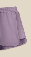Шорти однотонні для дівчинки LAWA GBC02343 134 см Бузковий  Фото №0