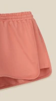 Шорти однотонні для дівчинки LAWA GBC02343 134 см Світло-рожевий  Фото №0