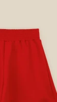 Купить Шорты трикотажные однотонные женские LAWA WBC02410 S Темно-красный Артикул: 2000999188299 Миниатюра фотографии № 2