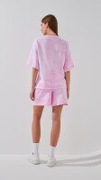 Купити Шорти трикотажні з візерунком жіночі LAWA K-WBC02313 XS Рожевий Артикул: 2000999241178 Фото мініатюра № 6