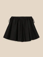 Купить Юбка мини однотонная женская LAWA WTC02493 M Черный Артикул: 2000999620911 Миниатюра фотографии № 8