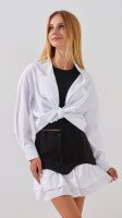 Спідниця однотонна для дівчинки MyChance 2595 116 см Чорний  Фото №0