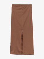 Купить Юбка однотонная женская GENUA G011229-0025K XS Коричневый Артикул: 2000999590672 Миниатюра фотографии № 8