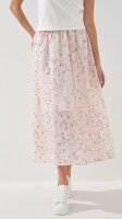 Юбка с узором женская 6398 One Size Пудровый  Фото №0