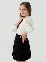 Спідниця однотонна для дівчинки Baby Show 56001 116 см Чорний (2000990527196D)(SC)  Фото №1
