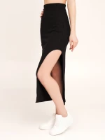Юбка однотонная женская LAWA CTM WTC02321 XS Черный  Фото №2