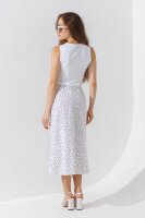 Юбка с узором женская LAWA WTC02303 XL Бело-черный  Фото №4