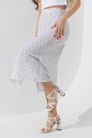 Юбка с узором женская LAWA WTC02303 XL Бело-черный  Фото №0