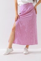 Юбка с узором женская LAWA WTC02303 XS Розово-белый  Фото №0
