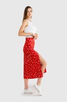 Юбка с узором женская LAWA CTM WTC02303 L Красный  Фото №1