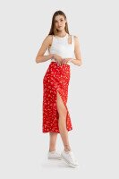 Юбка с узором женская LAWA CTM WTC02303 L Красный  Фото №0