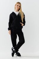 Спортивні штани однотонні для дівчинки LAWA GBC02315 134 см Чорний  Фото №0