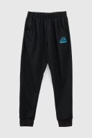Спортивний костюм (кофта+штани) для хлопчика XHZ-0596 134 см Чорно-блакитний (2000990733153D)  Фото №13