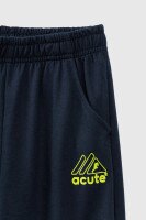 Спортивный костюм (кофта+штаны) для мальчика XHZ-0596 146 см Темно-синий с салатовым (2000990733177D)  Фото №13