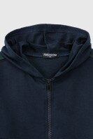 Спортивный костюм (кофта+штаны) для мальчика XHZ-0596 146 см Темно-синий с салатовым (2000990733177D)  Фото №8