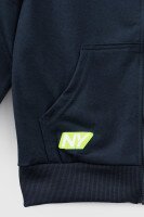 Спортивный костюм (кофта+штаны) для мальчика XHZ-0596 146 см Темно-синий с салатовым (2000990733177D)  Фото №9