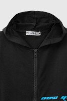 Спортивний костюм (кофта+штани) для хлопчика XHZ-0599 146 см Чорно-блакитний (2000990732996D)  Фото №7