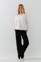 Спортивные штаны палаццо для девочки LAWA GBC02316 122 см Черный  Фото №0