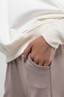 Спортивные штаны палаццо однотонные для девочки Viollen 1092 176 см Капучино (2000989889038D)  Фото №3